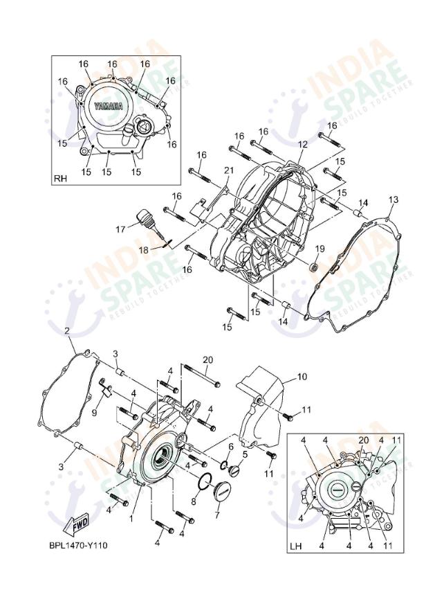 CRANKCASE COVER 1